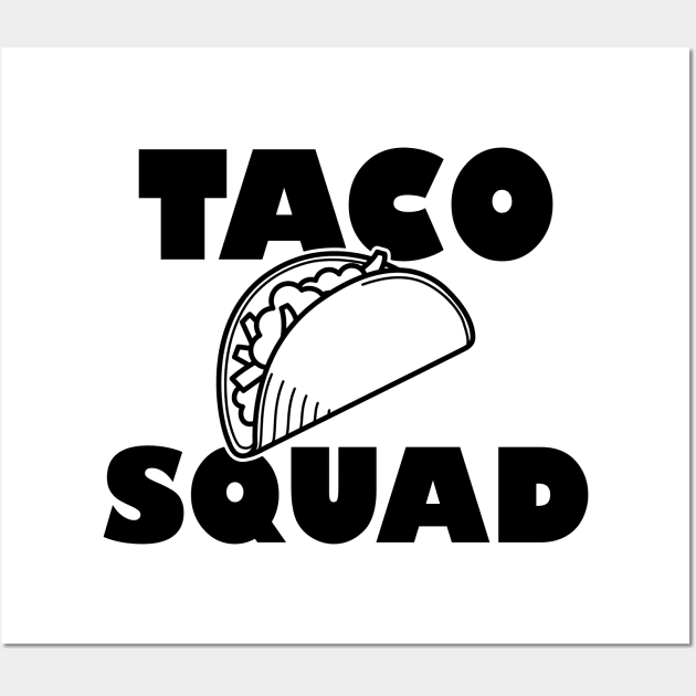 Taco Squad Wall Art by KC Happy Shop